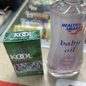 Kools and Baby oil Nigga