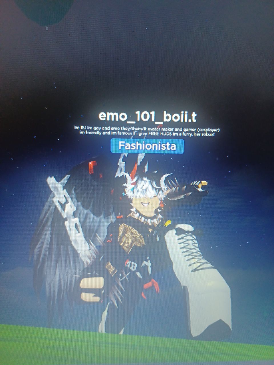 MICING up with roblox emos 🖤 (ROBLOX TROLLING) 