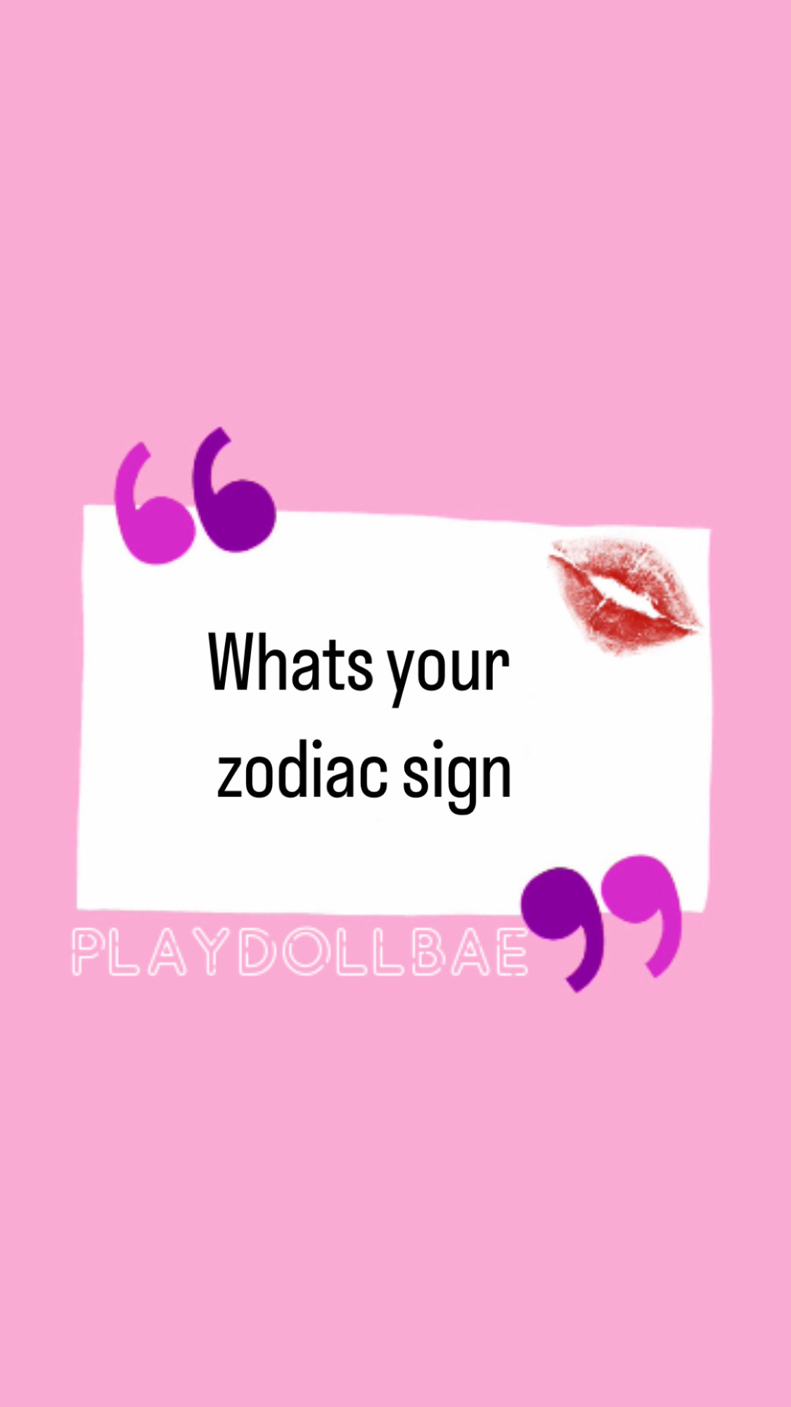 Whats your zodiac sign