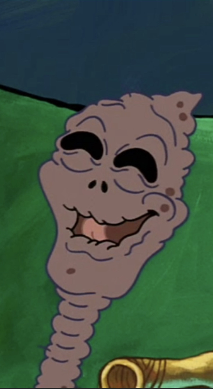 Chocolate Spongebob Lady