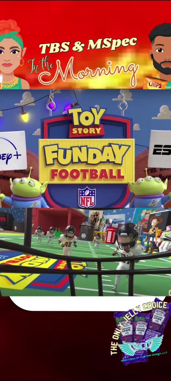 Monday Night Football and Toy Story Funday Football Put Up Big