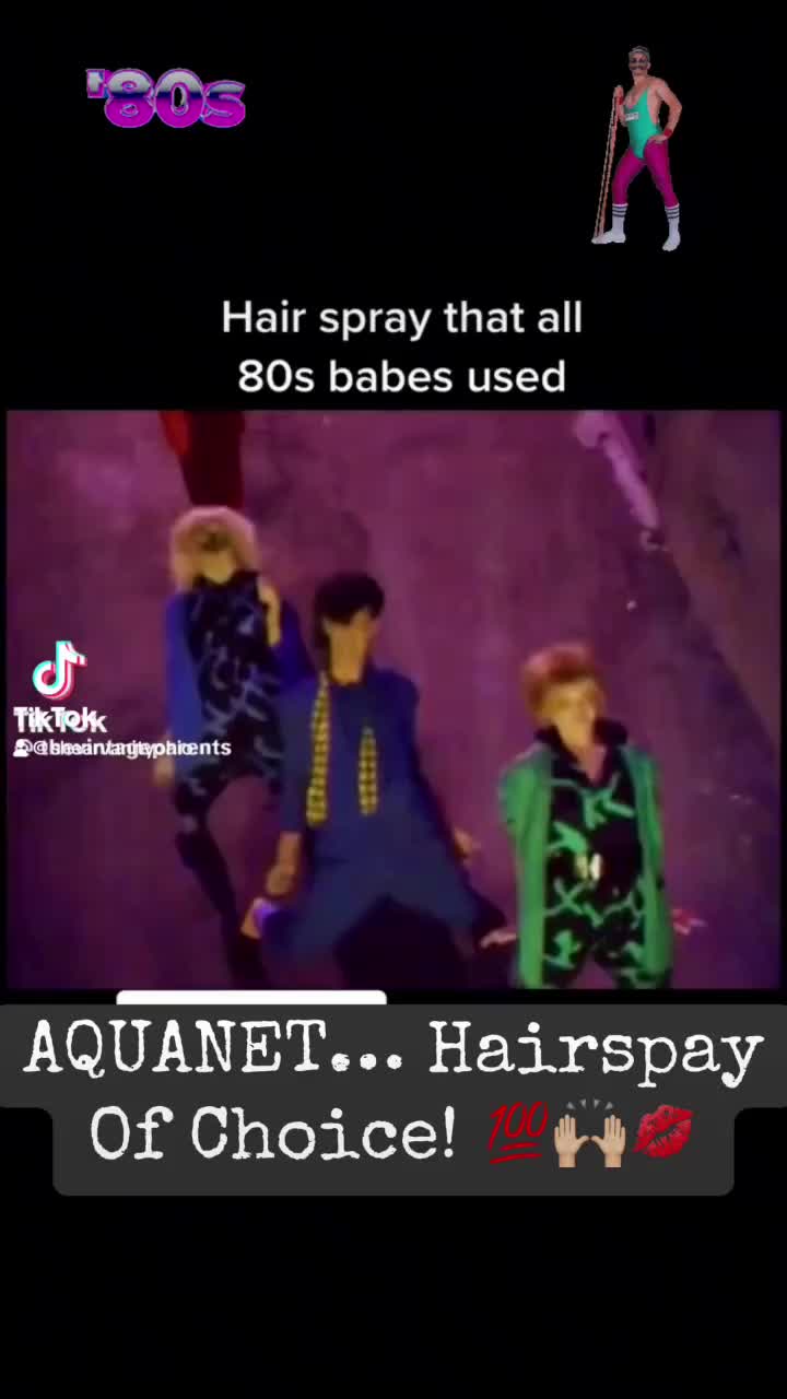 Awe The 80'sAnd 80s HairIt WAS All About The Hairspray!💯