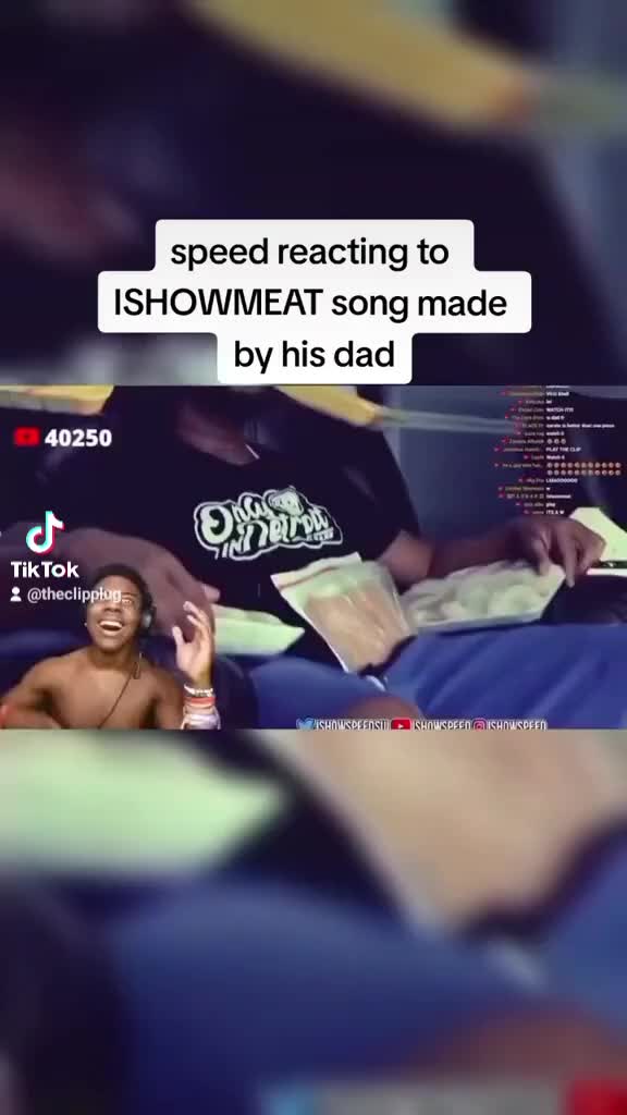 iShowSpeed Reacts to his Dad's DissTrack!! (I Show The Meat) 
